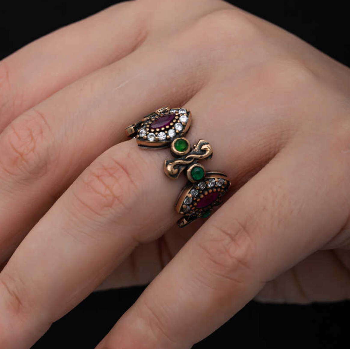 Kedy Aqeeq Adjustable Ring