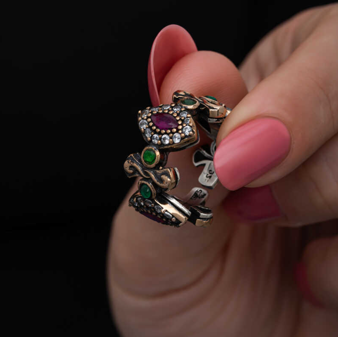 Kedy Aqeeq Adjustable Ring