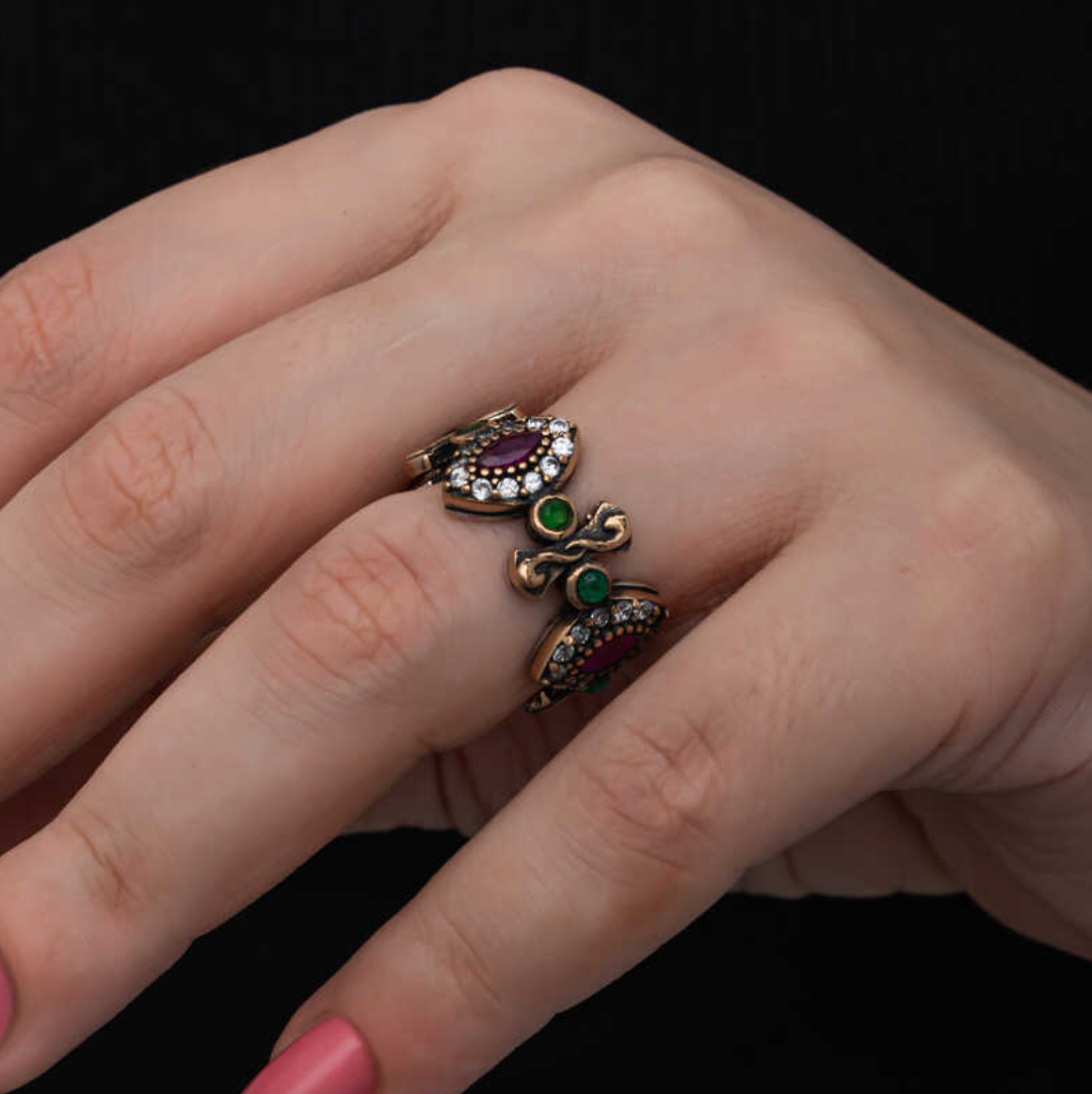 Kedy Aqeeq Adjustable Ring