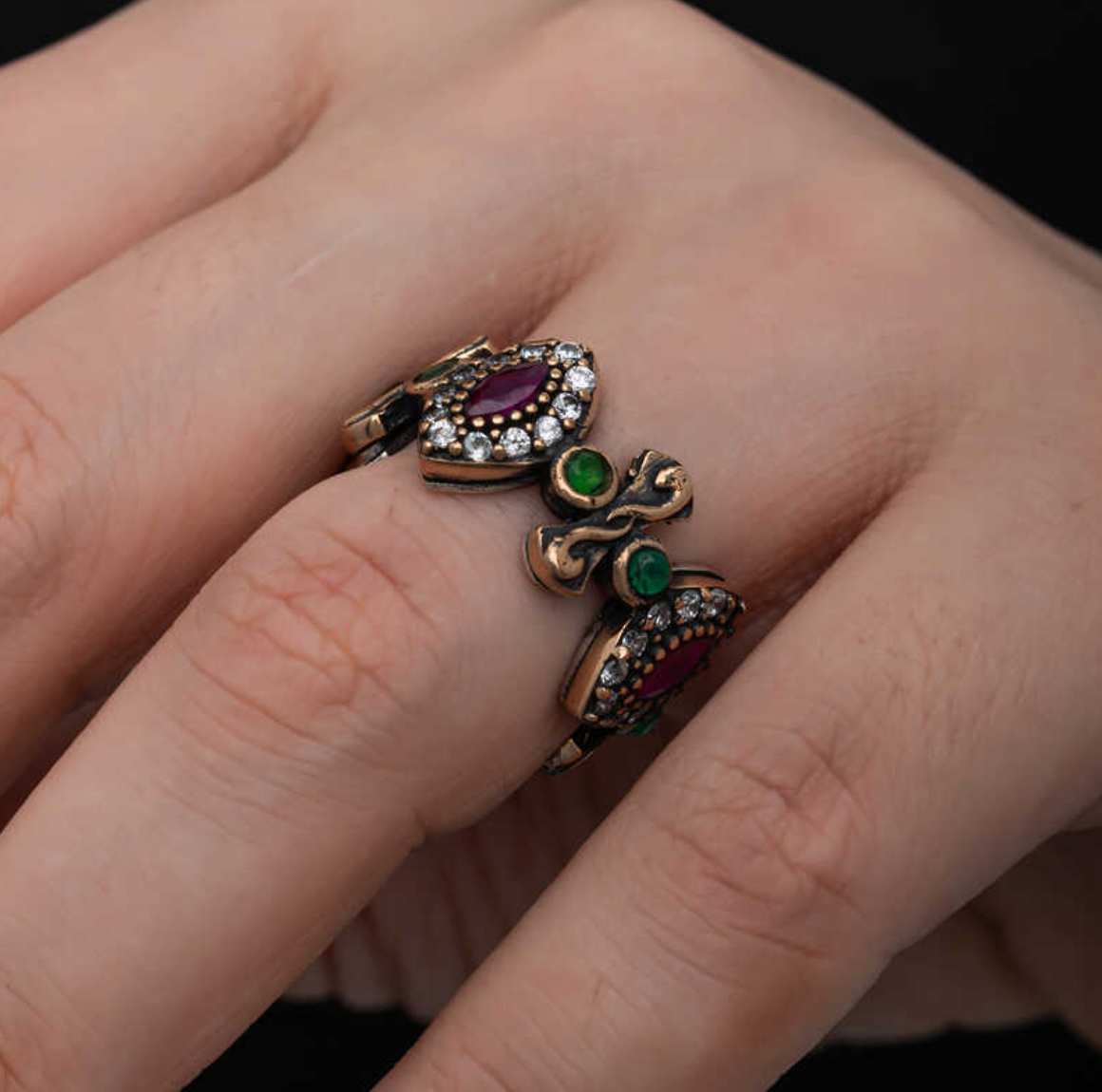 Kedy Aqeeq Adjustable Ring