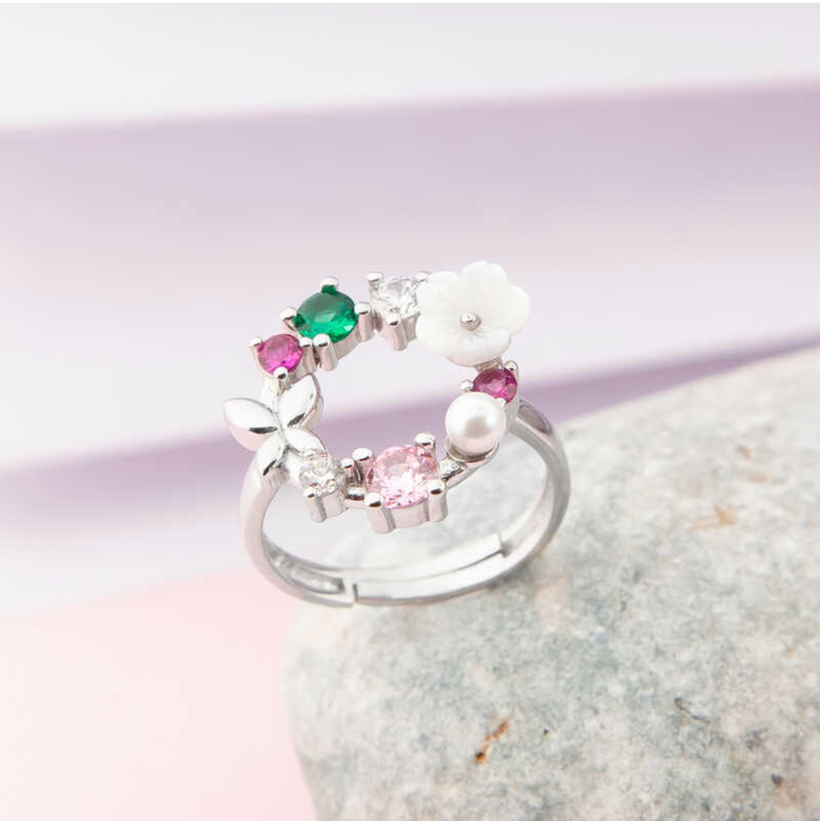 Kedy Magnolia Adjustable Ring