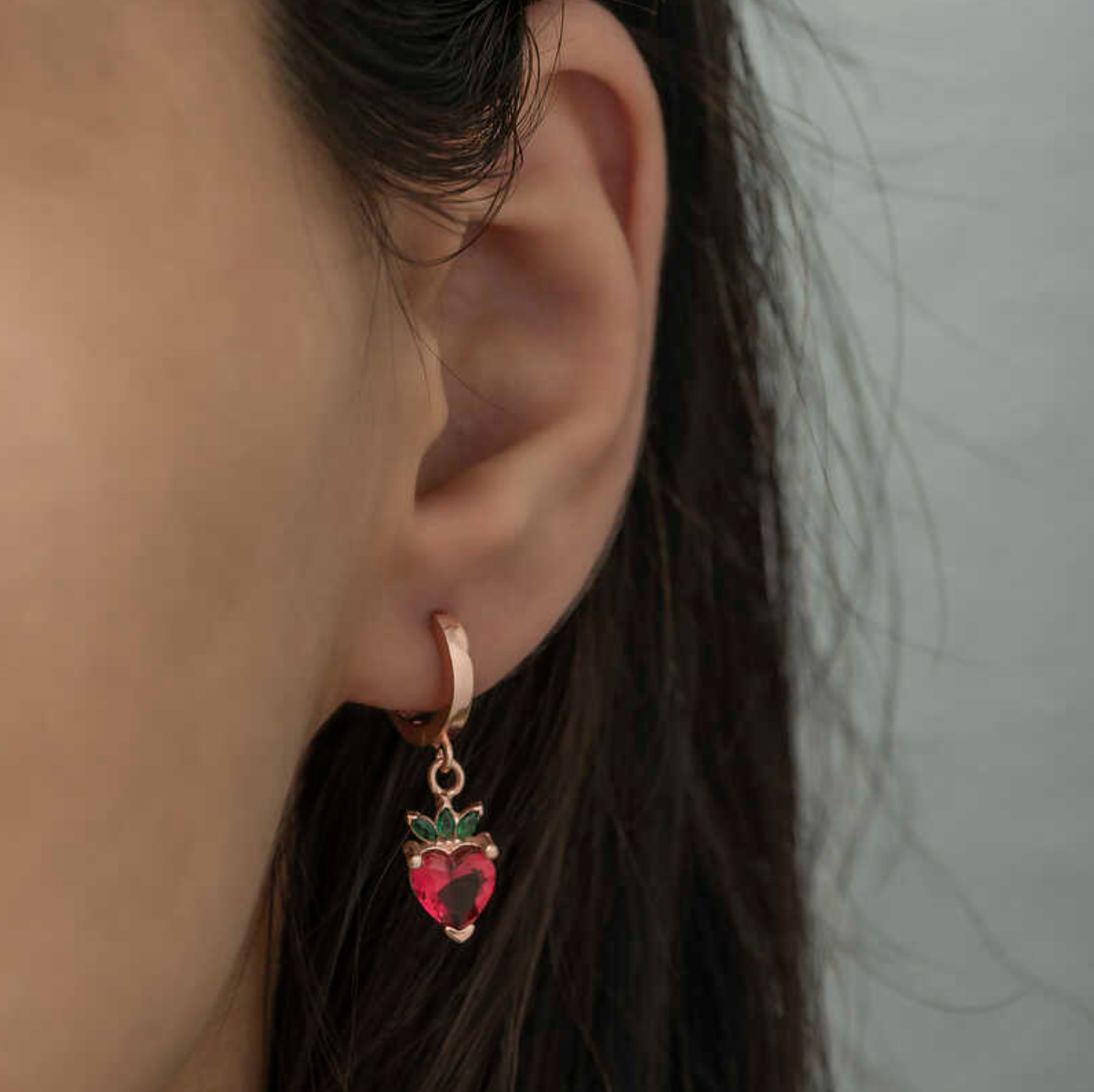 Strawberry Earring